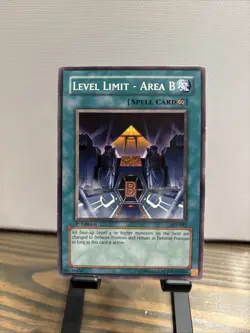 Yu-Gi-Oh! TCG Ancient Sanctuary Level Limit-Area B 1st Edition AST-092 - Image 1