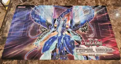 Vintage YUGIOH Game Mat Primal Origin Sneak Peak Konami 2011 - Image 1