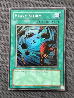 Yugioh Heavy Storm Unlimited Edition Super Rare MRD-142 NM - Image 1