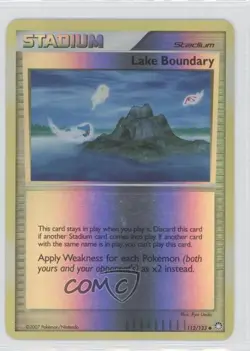 Lake Boundary Reverse Foil Pokemon Diamond & Pearl Mysterious Treasures #112 - Image 1