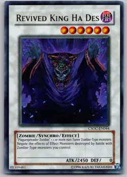 Revived King Ha Des Ultra Rare Crossroads of Chaos CSOC-EN044 NM - Image 1