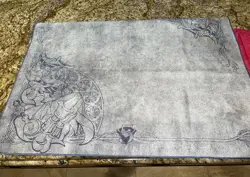 Yugioh Playmat Pvramid The Dark Sorceress | Elysium Moonstone By Amanda Lapalme - Image 3