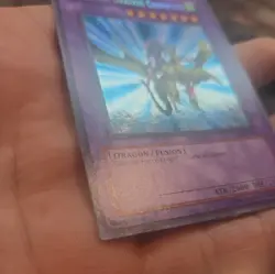 YuGiOh Gaia The Dragon Champion Unlimited Holo #LOB-125 NM-MT OC859 - Image 2