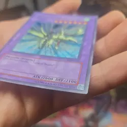 YuGiOh Gaia The Dragon Champion Unlimited Holo #LOB-125 NM-MT OC859 - Image 3
