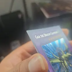 YuGiOh Gaia The Dragon Champion Unlimited Holo #LOB-125 NM-MT OC859 - Image 5