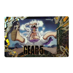 S7274 Monkey D. Luffy Gear 5 Nika SR OP3-1 Japanese One Piece Itajaga Card J11 - Image 1