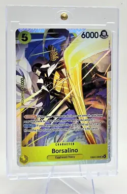 One Piece CCG Borsalino EB04-058 SR Holo Foil Card Extra Booster English - Image 2