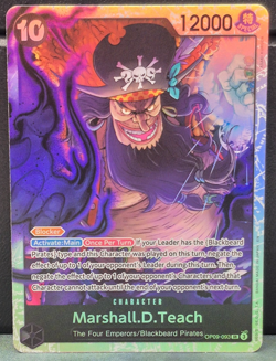Marshall.D.Teach PRB-02 OP09-093 Super Rare The Best Vol 2 One Piece Near Mint - Image 1