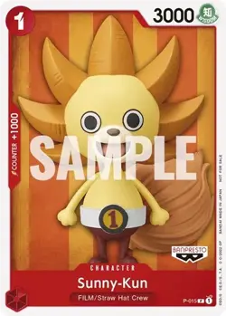 Sunny-Kun One Piece Film Red One Piece Promotion Cards P-015 Near Mint - Image 1