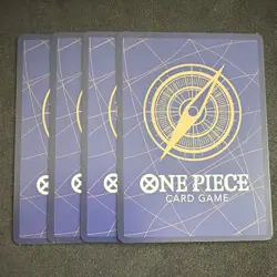 Playset Bandai One Piece TCG Monkey D. Luffy OP15-092 English Purple x4 - Image 2