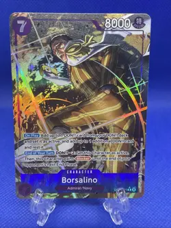 One Piece TCG Borsalino (Alternate Art) OP16-073 The Time of Battle Foil - Image 1