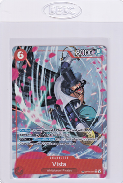 One Piece Vista OP16-011 Treasure Rare Alt Art English Time Of Battle - Image 1