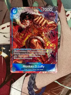 One Piece Monkey.D.Luffy (062) (Alternate Art) OP02-062 - Image 1