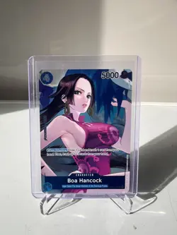 Boa Hancock One Piece TCG (Box Topper) OP02-059 Paramount War Foil English NM! - Image 1