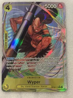 One Piece Two Legends Wyper Alt Art OP08-110 (Parallel) - Image 1