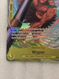 One Piece Two Legends Wyper Alt Art OP08-110 (Parallel) - Image 5