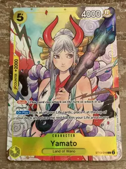 One Piece TCG Yamato ST13-016 C Illustration Box Vol. 2 Promo NM - Image 1