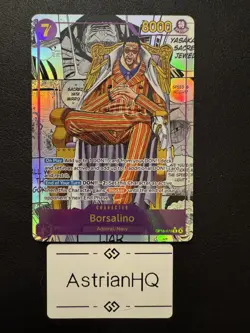 One Piece TCG The Time of Battle Borsalino OP16-073 Manga - NM - Image 1