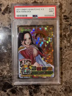 2011 ONE PIECE ONEPY BERRY MATCH IC VOL.2 #CP5 BOA HANCOCK PSA9 pop8 - Image 1