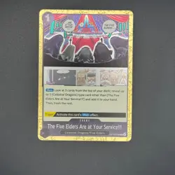 The Five Elders!!! OP13-096 Carrying On His Will One Piece Foil NM - Image 1