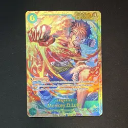 Bandai One Piece Card Game - Monkey D. Luffy OP13-115 SEC Alt Art Foil EN 7000 - Image 1