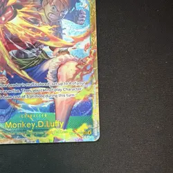 Bandai One Piece Card Game - Monkey D. Luffy OP13-115 SEC Alt Art Foil EN 7000 - Image 3