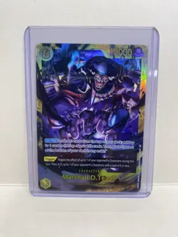 Marshall.D.Teach OP16-119 SEC - One Piece: The Time of Battle NM Foil - Image 1