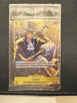 One Piece Sabo P-073 Tin Pack Vol.2 Promo Foil Sealed - Image 1