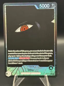 Imu OP13-079 Alt Art Leader Carrying on His Will ONE PIECE ENG NM - Image 1