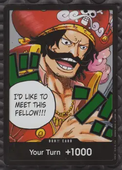 One Piece Don!! Card “I’d Like To Meet This Fellow” Your Turn +1000 English - Image 1