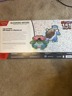 Pokemon TCG Scarlet & Violet 151 Blooming Waters Premium Collection Box Sealed - Image 3