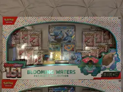 Pokemon TCG Scarlet & Violet 151 BLOOMING WATERS Premium Collection X2 SEALED - Image 3