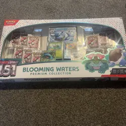 Pokemon TCG 151 Scarlet & Violet - Blooming Waters Premium Collection Box Sealed - Image 1