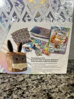 Pokemon Scarlet & Violet Prismatic Evolutions Super Premium Collection Sealed - Image 3