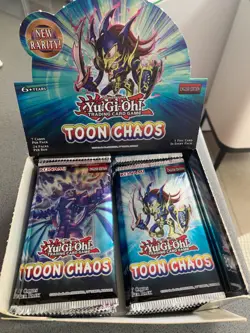 5x Yu-Gi-Oh! Toon Chaos Booster Packs Sealed (Unlimited) - Image 2