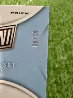 2025 Panini National VIP Lionel Messi Game Used Patch Gold Pandora Prizm /10 SSP - Image 3