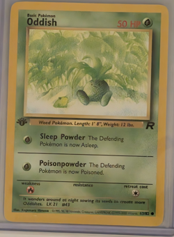 1st Edition Team Rocket Pokemon Card Lot WOTC Dark Raticate Oddish Koffing Manke - Image 5
