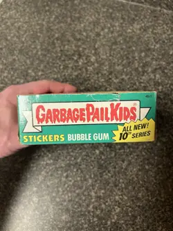 1987 TOPPS GARBAGE PAIL KIDS 10th SERIES FULL BOX OF 48 Sealed Packs - Image 5