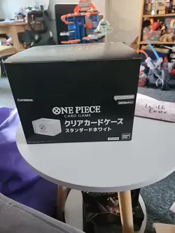 Carddass One Piece Card Game. Box Of 12 Deck Boxes. Sealed. - Image 1