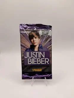 (1) Sealed Pack 2010 Panini Justin Bieber Possible Drake RC and Bomb Bieb Autos! - Image 1