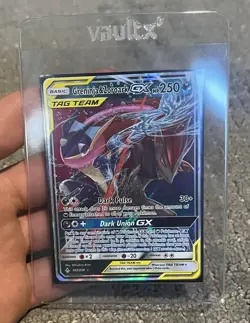 Pokemon TCG Greninja & Zoroark GX Holo Ultra Rare Card Unbroken Bonds 107/214 - Image 1