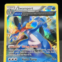 Swampert 36/160 Holo Rare XY Primal Clash Pokemon Card - Image 5