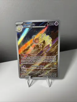 Pokemon TCG Espathra Paradox Rift Holo Card Illustration Rare 197/182 - Image 4