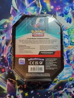 Pokemon Triple Whammy Darkrai Collector's Tin (Sealed 3 Packs + 3 Foil Cards) - Image 2