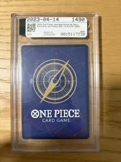 BGS Black Label Franky One Piece Card Promo Winner PSA10 JAPAN - Image 2