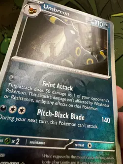 Umbreon (Master Ball) 059/131 Holo Rare Prismatic Evolutions Pokemon Card - Image 3