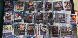 DIGIMON TCG BEELZEMON DECK AND EXTRAS LOT 103 CARDS SEE DESCRIPTION LP TO NM - Image 1