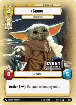 Grogu Irresistible (Star Wars Unlimited) Event Exclusive 523 - Image 1