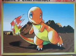 Blaine's Charmander - 60/132 - Common WOTC TCG—Gym Challenge Pokemon Card - Image 2