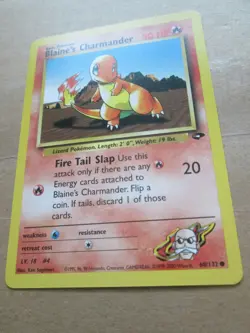 Blaine's Charmander - 60/132 - Common WOTC TCG—Gym Challenge Pokemon Card - Image 5